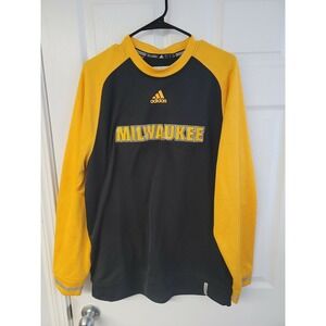 Adidas ClimaWarm Mens Size L Milwaukee Long Sleeve  Pullover Sweatshirt